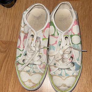 Dalia Coach Fabric Tennis Shoes